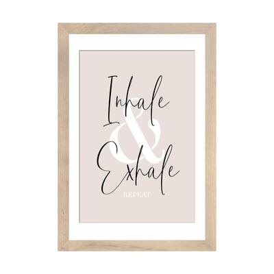 iCanvas "Inhale And Exhale - Repeat" by Melanie Viola