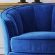 preview thumbnail 40 of 39, Modern Velvet Accent Barrel Chair Upholstered Armchair Vanity Chair