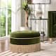 Option Olive Green Performance Velvet