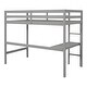 preview thumbnail 6 of 7, Modern Twin Size Loft Bed with Built-in Desk and Safety and Quality Guaranteed for Bedroom