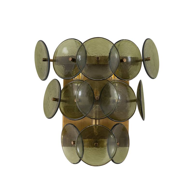 Maxim 21820GN Loren 3 Light 15" Tall Wall Sconce