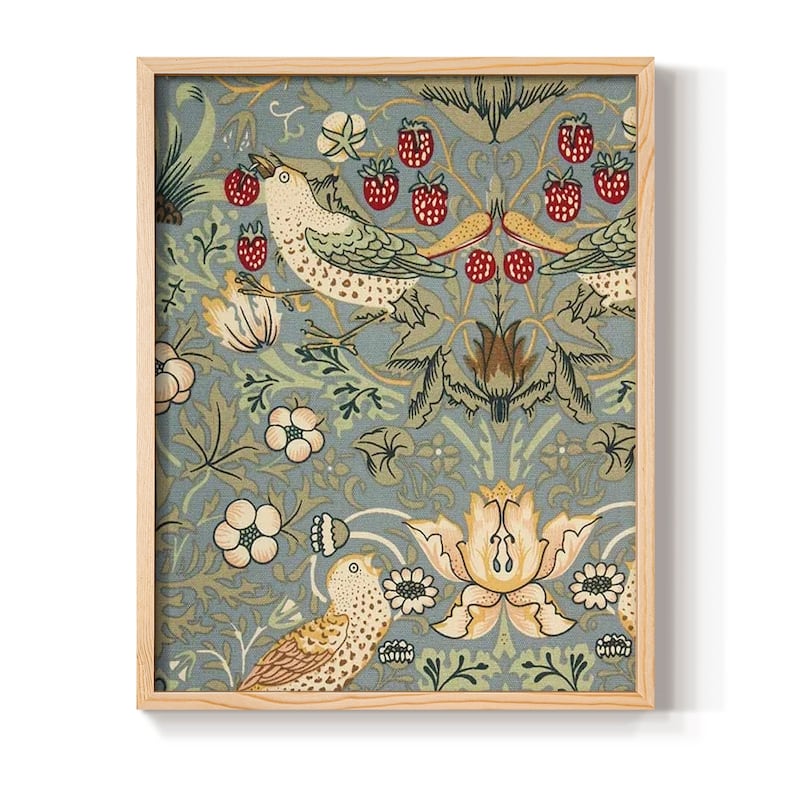 Vintage Abstract Print CLXXIX -Framed Print