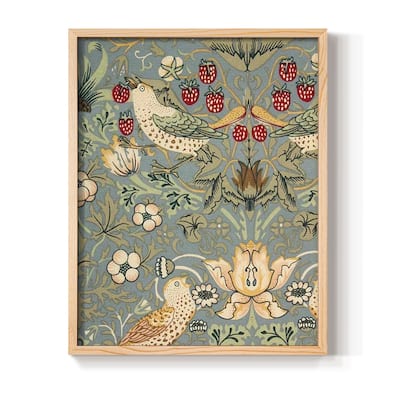 Vintage Abstract Print CLXXIX -Framed Print