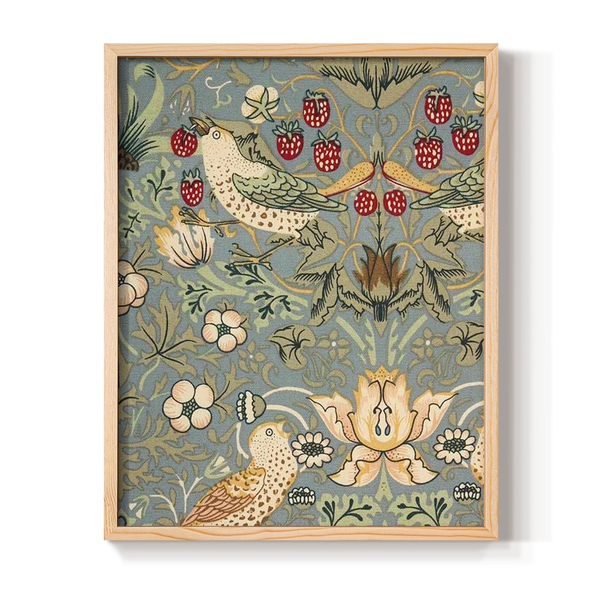 Vintage Abstract Print CLXXIX -Framed Print