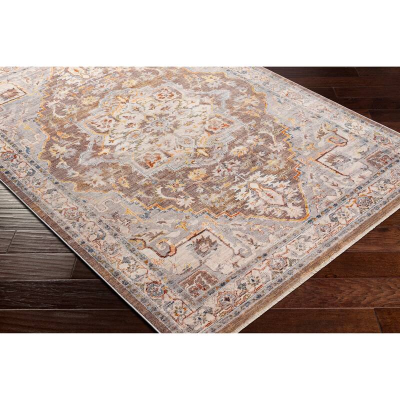 Livabliss Pedram Vintage Medallion Area Rug