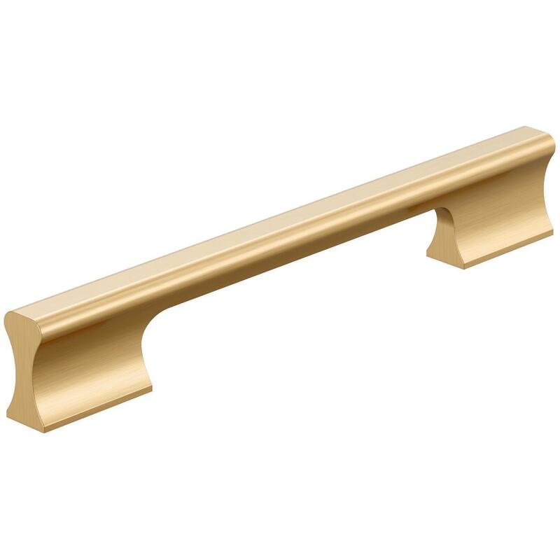 Amerock Status 6-5/16 Inch Center to Center Handle Cabinet Pull - Champagne Bronze