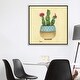 preview thumbnail 12 of 16, iCanvas "Flowering Succulent III" by Tava Studios Framed