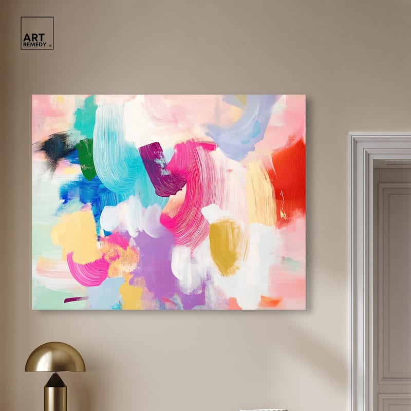 Pigment Play II Canvas by Art Remedy, Gallery Wrapped