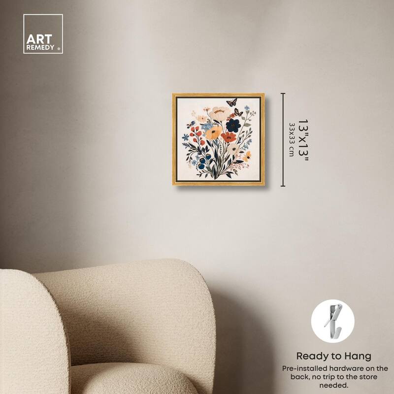 Garden of Threads I Canvas by Art Remedy