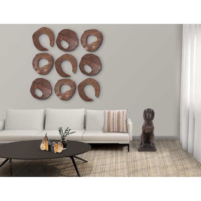 Gilded Apple - 31.3/4H x 12.5W x 4.5D