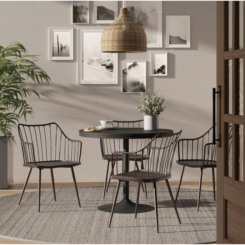 The Gray Barn Goddard-Winston 5-Piece Round Dining Set