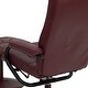 preview thumbnail 22 of 69, Contemporary Multi-Position Recliner and Ottoman with Wrapped Base