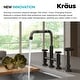 preview thumbnail 123 of 165, Kraus Urbix Industrial Solid Brass Kitchen Faucet