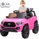 preview thumbnail 13 of 16, 12V Electric Kids Ride On Car with Parent Remote Control Pink