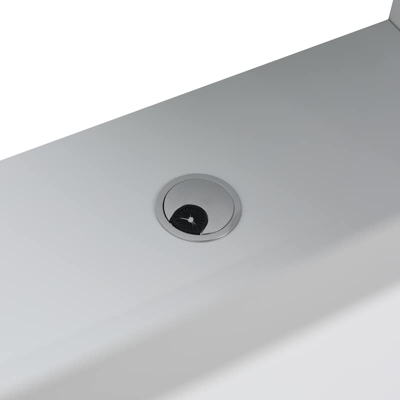 Freestanding Bathroom Vanity With Resin Sink