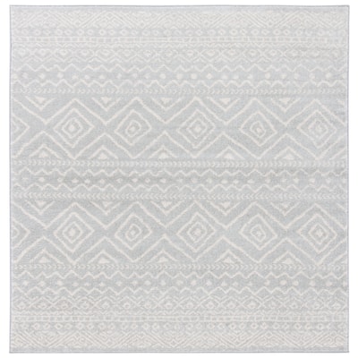SAFAVIEH Tulum Vassilia Moroccan Boho Distressed Rug - 9' Square