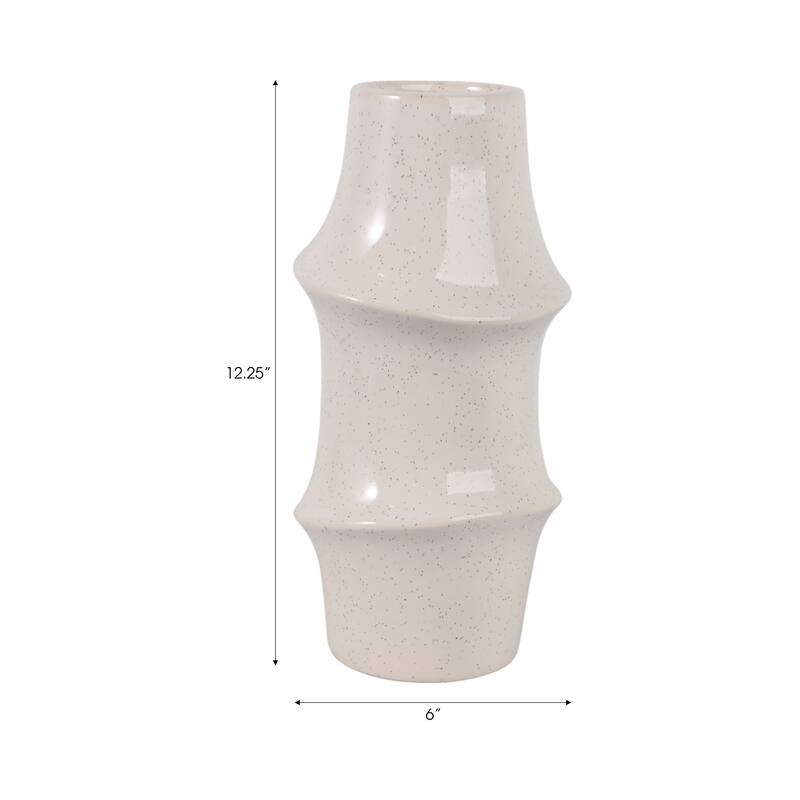 Ceramic Vase Modern Decorative Flower Sculptural for Home Decor