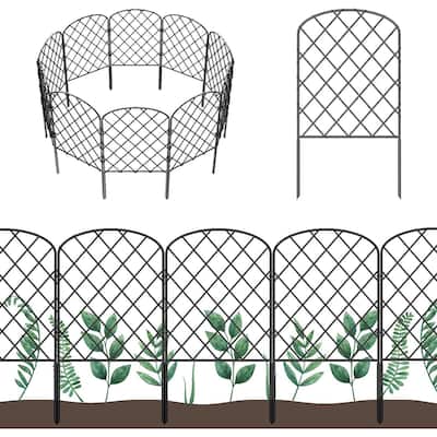 Outdoor Metal Garden Fence