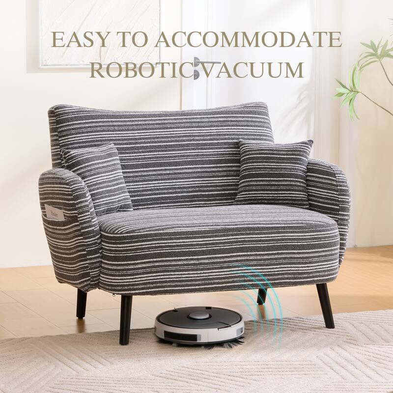 Modern style two-seater sofa