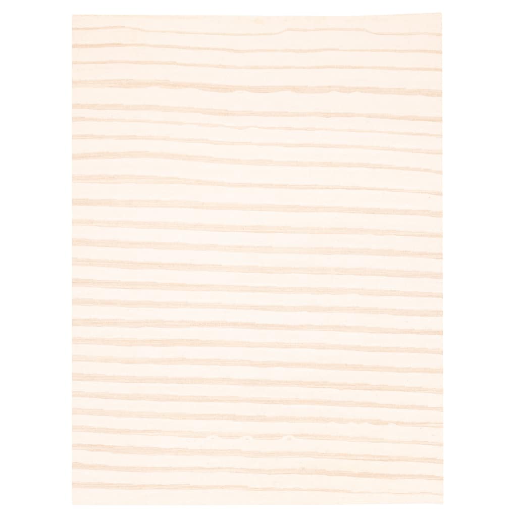 ECARPETGALLERY Hand-knotted Tangier Cream Wool Rug - 8'0 x 9'11