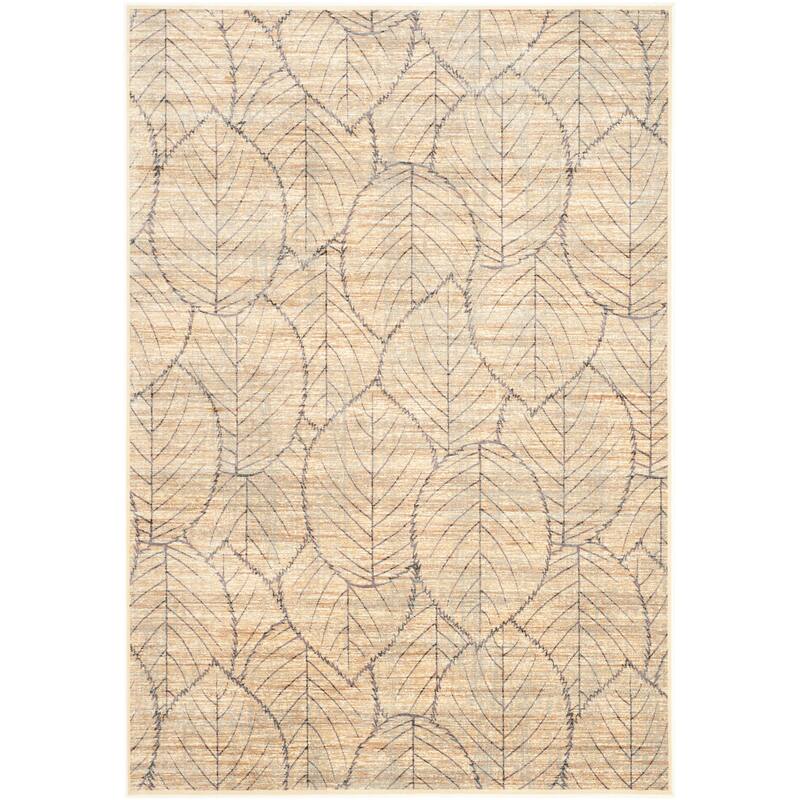 Martha Stewart by SAFAVIEH Stelia Leaf Foliage Viscose Rug