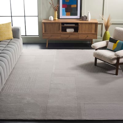 SAFAVIEH Hand-Tufted Fifth Avenue Cezaria Mid-Century Modern New Zealand Wool Rug
