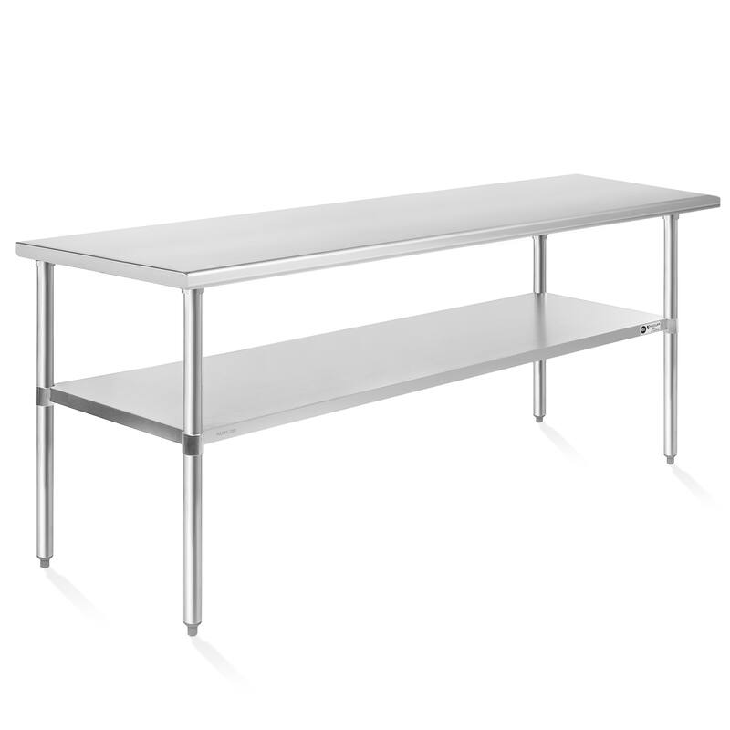 30 x 60 NSF Commercial Stainless Steel Table for Kitchen Prep and Work - 30" x 60" - Silver