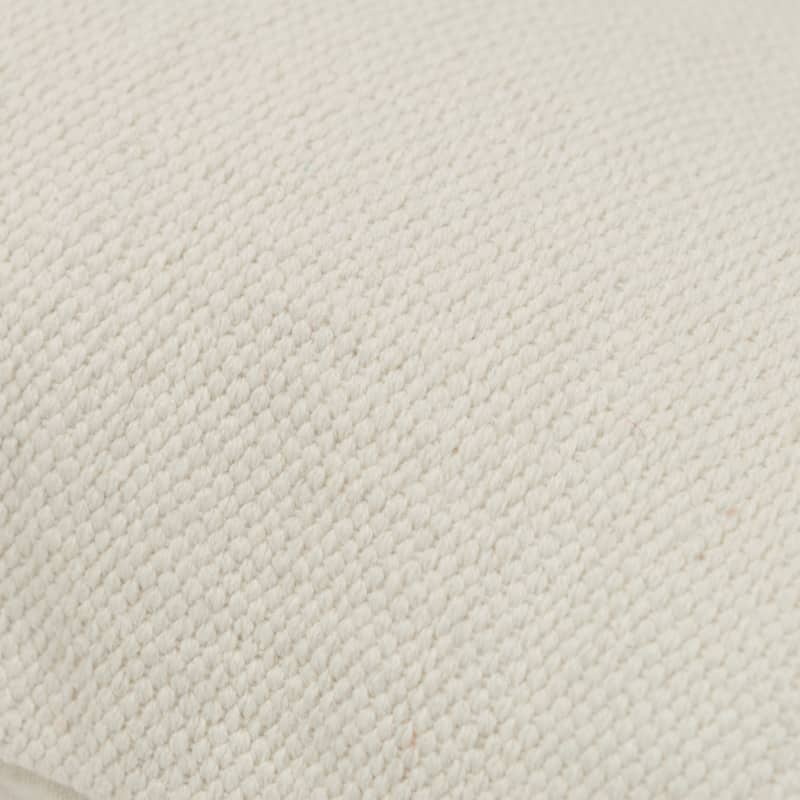 Rizzy Home Transitional Natural Decorative Pillow Cover 14"x20"