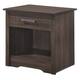 LYKE Home 1 Drawer RTA Nightstand , Wenge