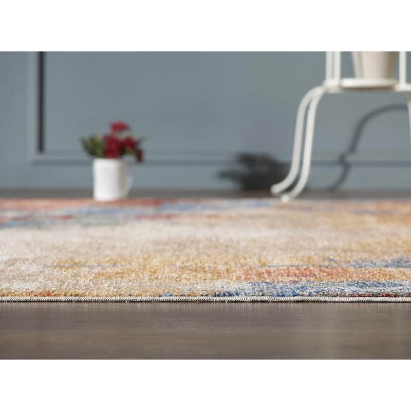Luxe Weavers Otika Collection Area Rug 8812 Multi 8x10