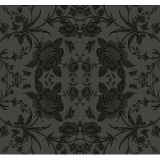 Seabrook Designs Keanna Rose Kaleidoscope Unpasted Wallpaper