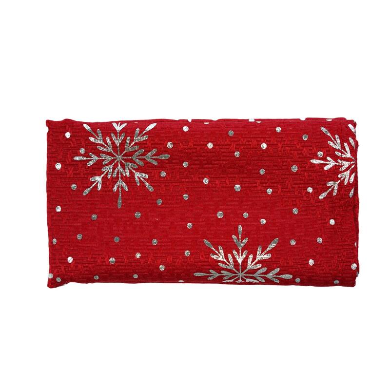 Twinkle 4-Pack 17x17 Cloth Foil Napkin Set - Elegant Table Decor