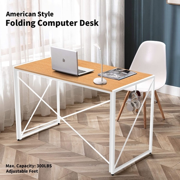 NOVA FURNITURE Folding Home Office Computer Desk for Urban Apartment and Dormitory. Opens flyout.