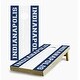 preview thumbnail 1 of 5, Indianapolis Colts Striped Cornhole Game (Choose Wraps or Boards) 2x4 Boards (24" x 48") - Include ALL Accessories