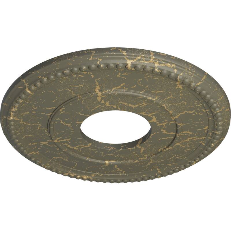 12 1/2"OD x 3 7/8"ID x 3/4"P Bradford Ceiling Medallion