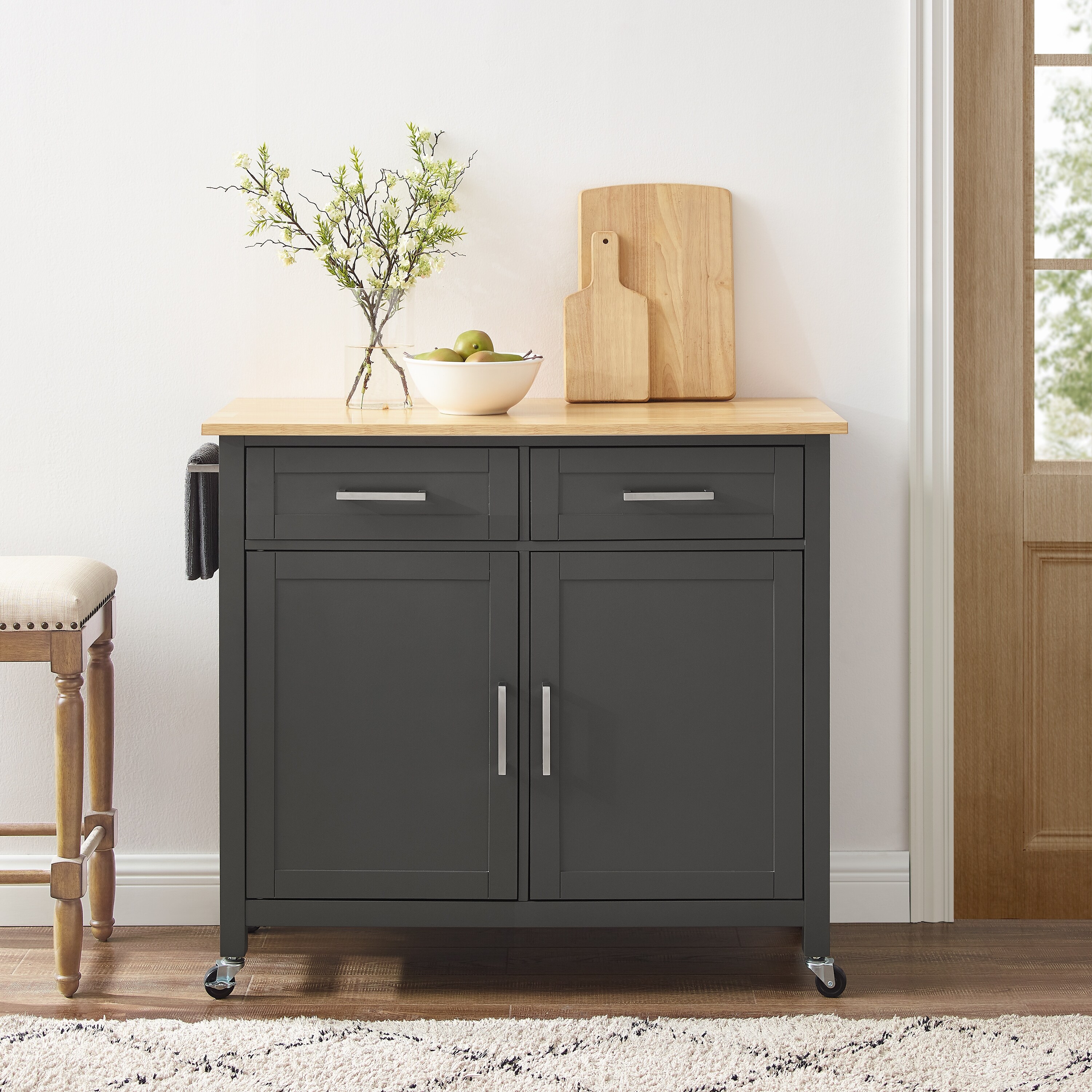 Target kitchen shop island cart