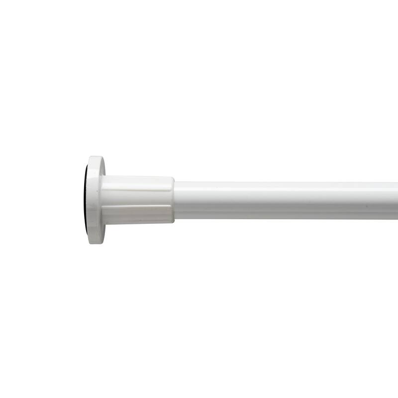 Croydex Self Supporting Telescopic Rod 8'6in in White. - White