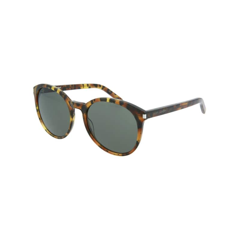 Saint Laurent Round-Frame Acetate Sunglasses