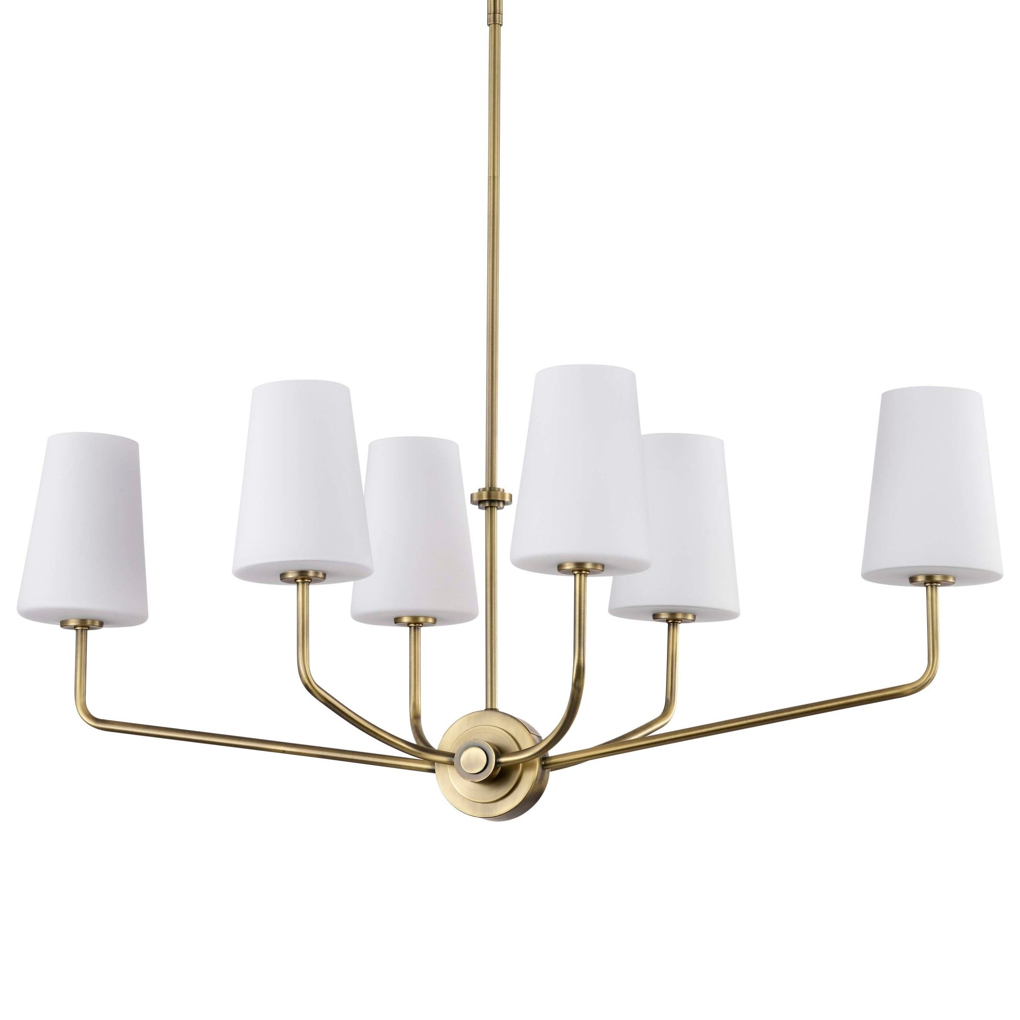 Nuvo Lighting 60/7886 Cordello 6 Light 38" Wide Linear Pendant