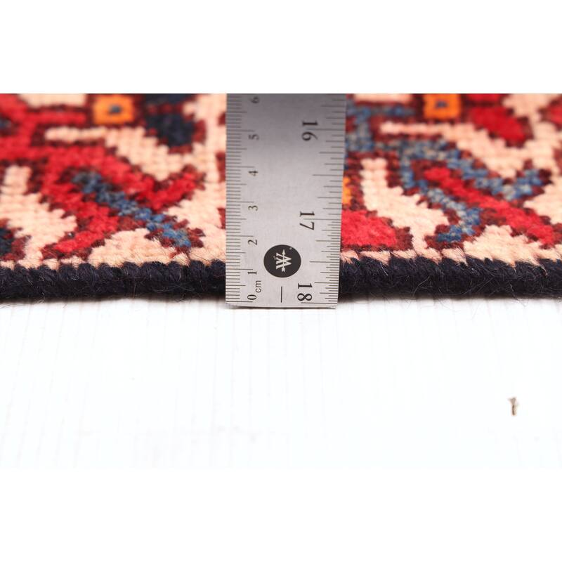 ECARPETGALLERY Hand-knotted Antalya Vintage Red Wool Rug - 3'4 x 6'6