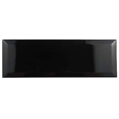 Merola Tile Santorini Loft Nero 4" x 11-7/8" Ceramic Wall Tile