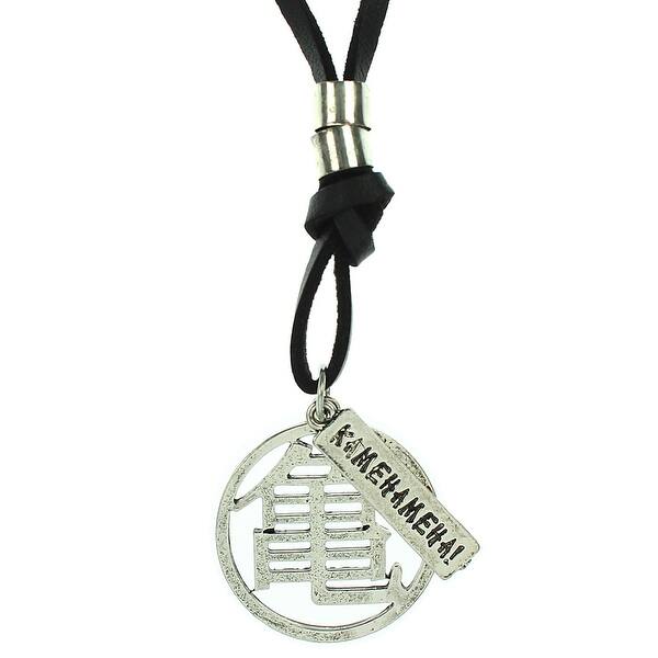 Shop Dragon Ball Z Anime Master Roshi Kanji Symbol Pendant Leather