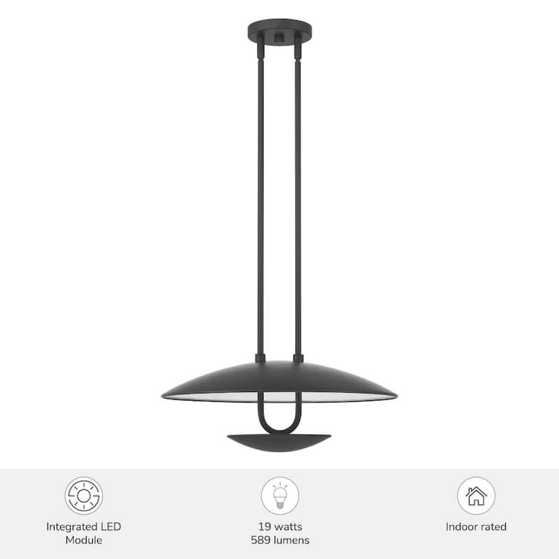 Hunter Sunset Ridge Large Pendant - Entry, Dining Room, Kitchen - Modern, Contemporary, Transitional.