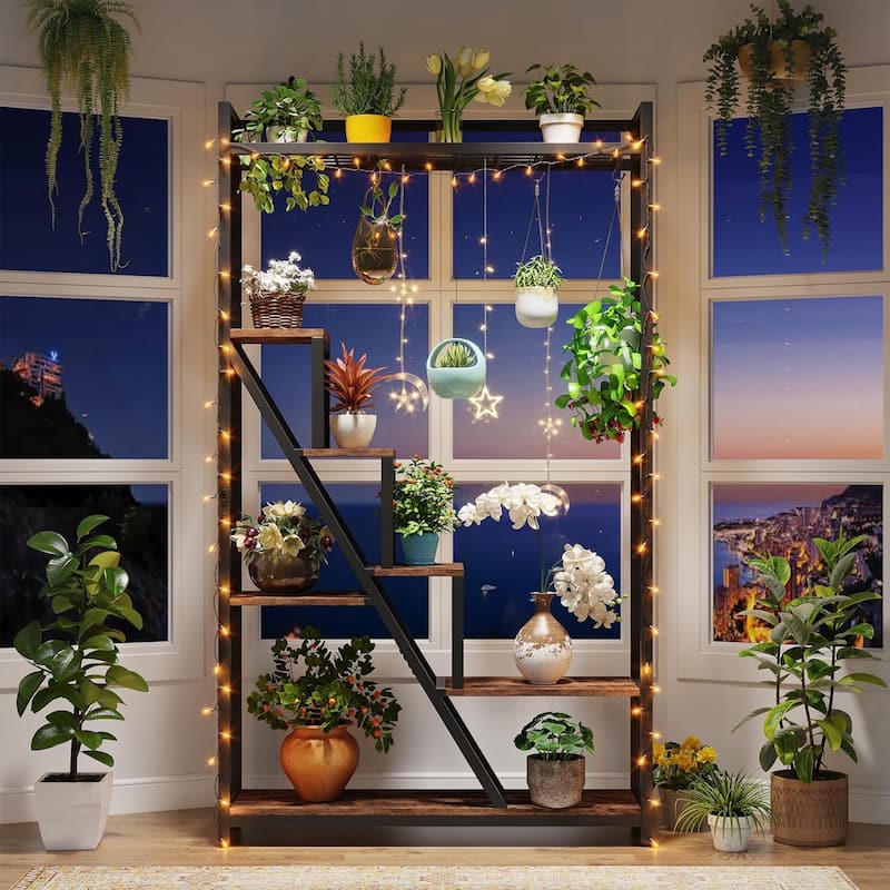 70.9" Tall Indoor Plant Stand for Indoor