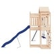 preview thumbnail 13 of 16, vidaXL Swing Set Outdoor Backyard Wooden Playground Equipment for Kids Age 3-8