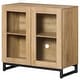 preview thumbnail 52 of 62, WAMPAT Multifunctional Sideboard Buffet Cabinets with Glass Doors, Modern Sideboard with Adjustable Shelf, Coffee Bar Cabinet