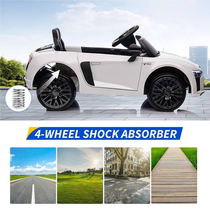 Ride Car for Kids, 12V Power Battery Electric Vehicles for 3-7 Toddlers