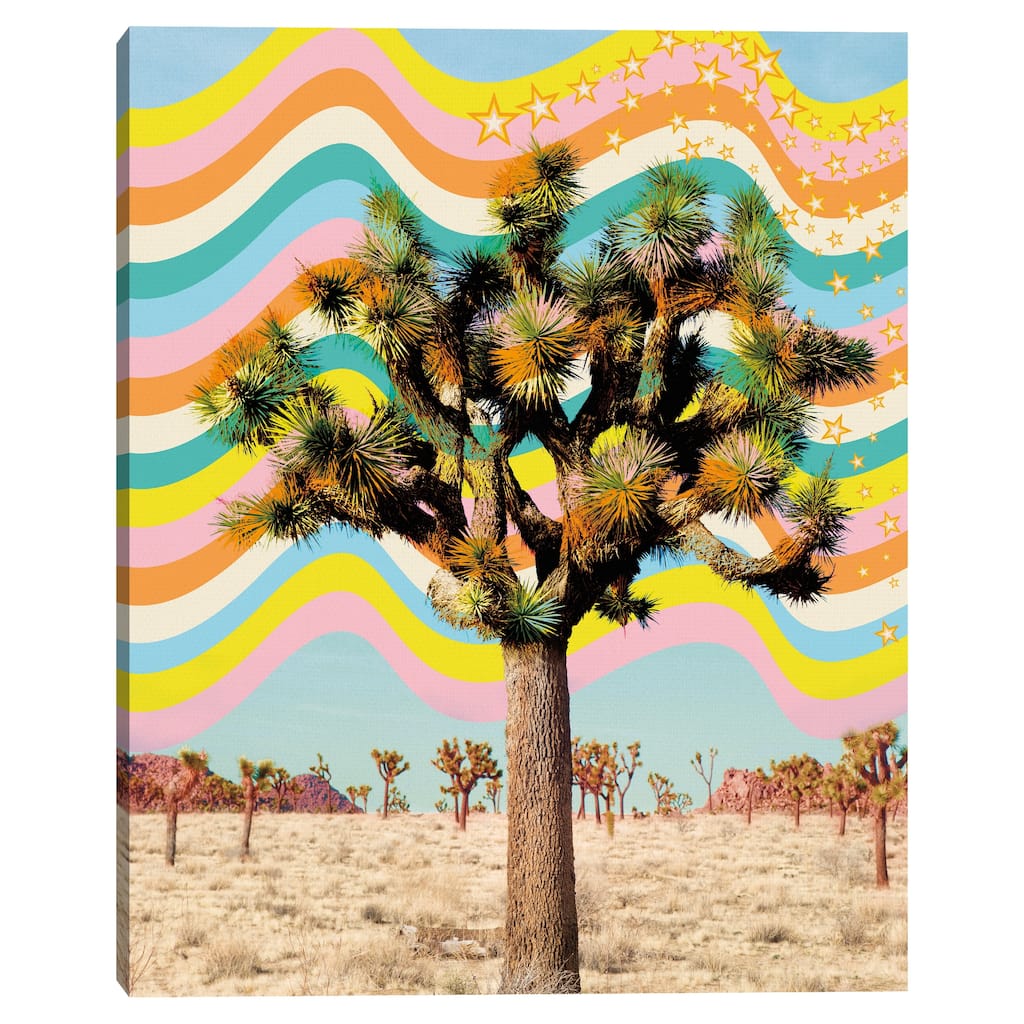 Saguaro Fantasy Canvas Art Print