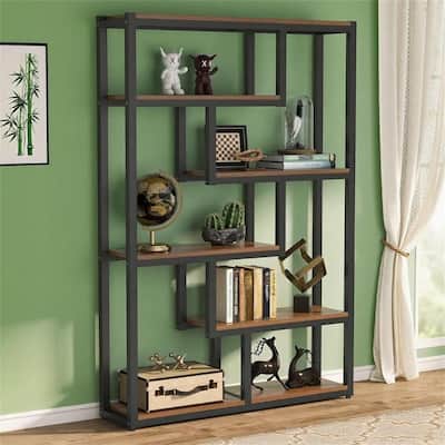 6 Tier Industrial Book Shelves