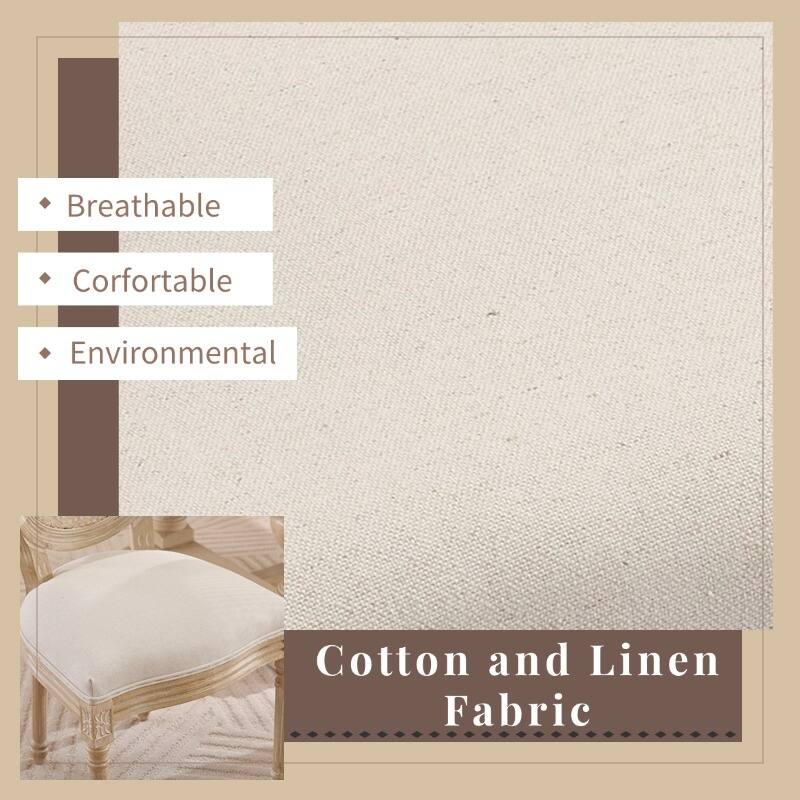 Reception Chair Side Chair Vanity Chair Kitchen Chair Office Chair Coffee Chair Upholstered Chair with Wood Legs